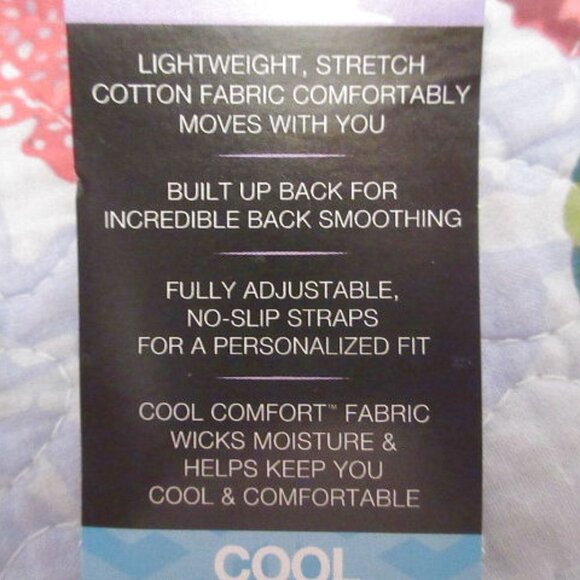 Bali Double Support Cotton Wireless Bra Size 38DD Cool Comfort 3036 Seamless NWT - Picture 6 of 10